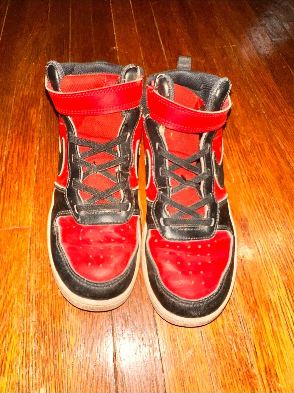 Kids 3Y Nike Court Borough Mid 2 Air Dunks
